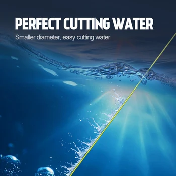 Риболов линия ракита 8 нишки PE Line Perfect Cutting Water Носете Resistant 300м 500м 1000m Japan Fishing Accessaries принадлежности