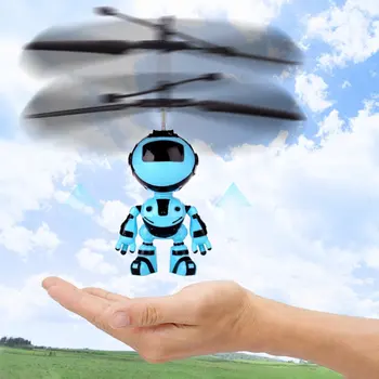 Робот окачване индукционный самолет детска окачване играчка осветление хеликоптер играчка летяща играчка Акумулаторна беспилотник