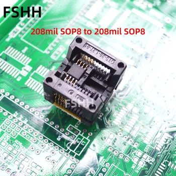 СОП to SOP8 test socket 150mil/208mil SOP8 to SOP8 adapter спойка-безплатен онлайн тест
