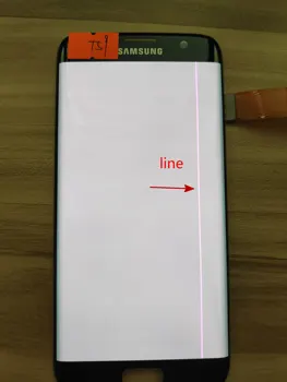 Супер Amole Samsung Galaxy S7 edge G935F G935A G935FD SCREEN Burn-in shadow Defect LCD дисплей с touch screen Digitizer
