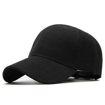 Цена по цена на производителя 25 цвята мъжки шапки лято унисекс плътен цвят обикновена извита козирка хип-хоп шапка шапка жени регулируеми шапки