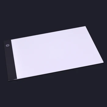 Цифров графичен таблет A4 LED художник тънък художествен шаблони чертожната дъска светлинна кутия за проследяване на писането на преносим електронен таблет Pad