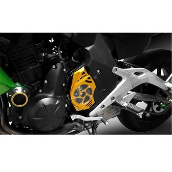 Чл ръкави за Кавазаки ER6N ER6F 2006-2017 2007 2008 2009 мотоциклет с CNC алуминиев преден звездичка веригата на защитния капак ляв двигател