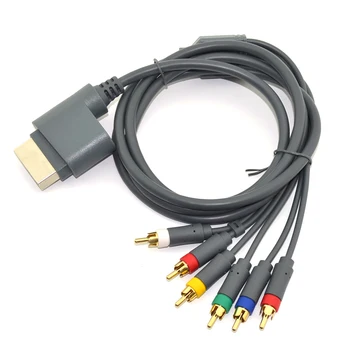 10шт TV HD Component composite AV кабел аудио-видео кабел за конзолата на Microsoft XBOX 360 Xbox 360