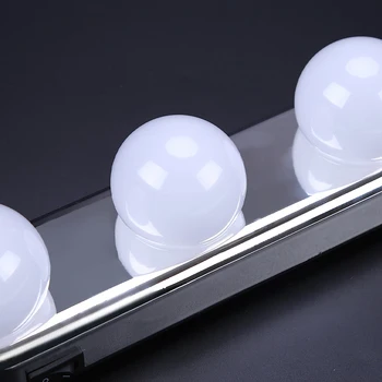 1бр LED суета огледало светлини 4/5 led лампи без удар преносим светлина стенен акумулаторен тоалетка тоалетка, лампа,