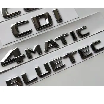3D хромирани букви за Mercedes Benz W463 G200 G220 G230 G250 G280 G290 G300 G320 G350 G400 G450 G500 G550 емблемата на CGI CDI BLUETEC