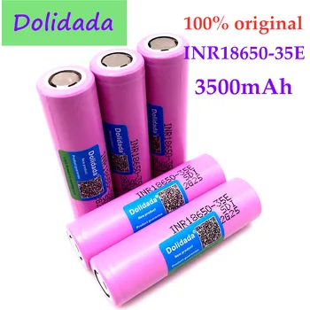 4-20pcs оригинал за 18650 3500mAh 20A освобождаване от отговорност INR18650 35E 18650 Батерия литиево-йонна батерия 3.7 v акумулаторна батерия
