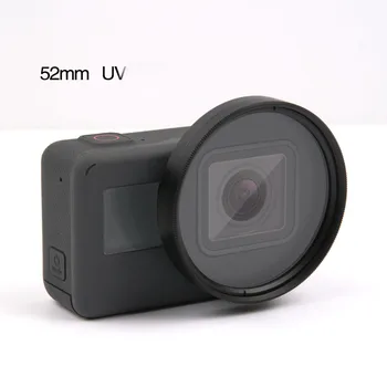 52 mm UV-филтър на обектива за защита на CPL кръгъл поляризационен филтър на обектива за GoPro Hero 7 6 5 Черно Go Pro Action Camera Accessories
