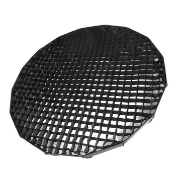 85 см клетъчна мрежа за Selens QR Parabolic Beauty Dish Softbox найлон сгъваема плат