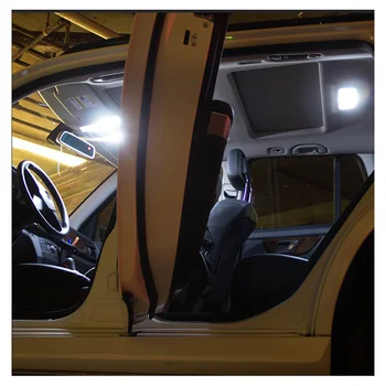 8шт Бял Canbus No Error LED интериор регистрационен номер светлини комплект за 2019 2020 Subaru Crosstrek карта купол четене на багажника лампа