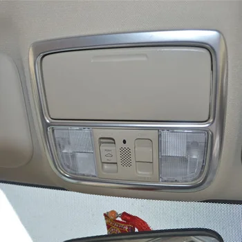 ABS матиран преден таван, покрив светлина за четене на капака лампи, декорация рамки за Honda CRV CR-V 2012 2013 2016 аксесоари 1бр
