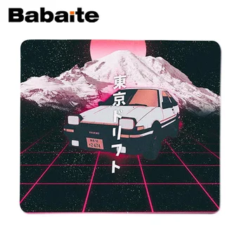 Babaite Top Quality INITIAL D Super car AE86 gamer play mats подложка за мишка Безплатна доставка Голяма подложка за мишка, клавиатура, подложка