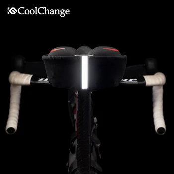 CoolChange велосипедна възглавницата на седалката, удобна Силиконова МТБ велосипеди седалка на седлото гъба делото възглавница седалка, кормило мат Мат Мъже, Жени