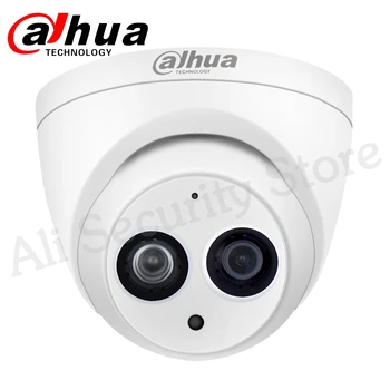 Dahua IPC-HDW4433C-A 4MP HD POE Network Starnight IR Mini Dome IP камера вграден микрофон Onvif камери за ВИДЕОНАБЛЮДЕНИЕ Камера Replace IPC-HDW4431C-A