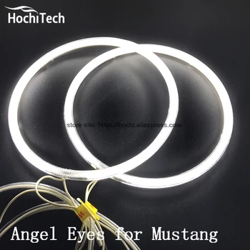 HochiTech отлично CCFL Angel Eyes Kit ултра ярко осветление, фарове за ford Mustang 2005 2006 2007 2008 2009