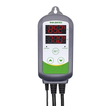 Inkbird ITC-308S UK Plug Heating & Cooling Temperature Controller Alarm System Tools for Greenhouse Terrarium Temp. Контрол