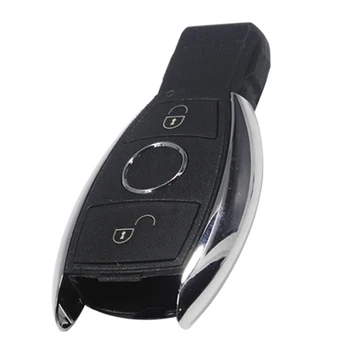 Jingyuqin Remote Car Key Shell For Mercedes Benz W203 W204 W210 AMG BGA C CL CLA CLK, CLS, E GL NEC R S, SL, SLK Smart Key Fob Case