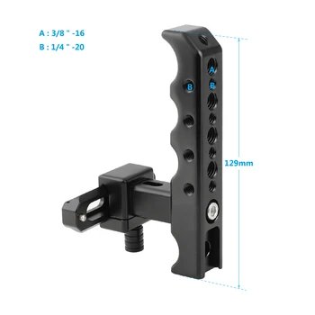 Kayulin Quick Release NATO Top Cheese Handle With 70mm NATO Safety Rail за DSLR Camera Cage Rig
