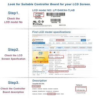 Latumab Controller Board for LTN156AT24-T01 / LTN156AT24-L01 LVDS 15.6