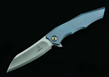LiBing Origina сгъваем нож m390 острието Титановая дръжка открит къмпинг, лов плодов нож EDC инструменти за събиране на подаръци