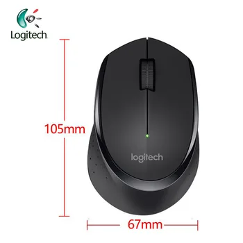 Logitech M330 двустранно Роликовая безжична мишка с USB, Няма Подкрепа за приемник на официален тест за Windows 10/8/7 Mac OS