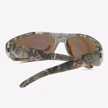 NEWBOLER риболовни очила поляризирани камуфлаж на Мъже, Жени Camo Спорт Sungasses Колоездене къмпинг туризъм бягане риболов, летят очила