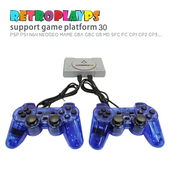 POWKIDDY D88 Retro Game Console HD Raspberry Pie 30 Simulator Retro Player Console Games Bulit In 7000 Games двойни gamepads