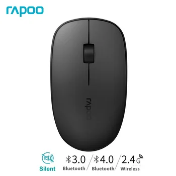 Rapoo M200 Original Multi-Mode Slim Silent Wireless Mouse Bluetooth Mouse with 1300DPI for Desktop, Laptop Business Office