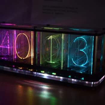 RGB LED имитират блясък тръба часовника си САМ 