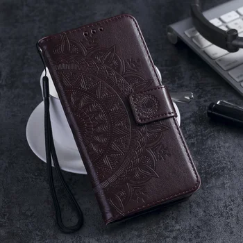 Samsung Samsung A41 Flip Case Case 3D Totem Leather Etui for Samsung A41 Case Card Slot Embossing Портфейла Holder for Samsung Galaxy A41 Case A 41 SC-41A