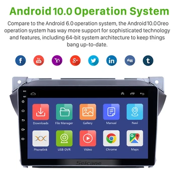 Seicane Android 10.0 2Din DSP автомобилен мултимедиен плеър за Suzuki alto 2009 2010 2011 2012 2013 2016 Octa-основната GPS Wifi