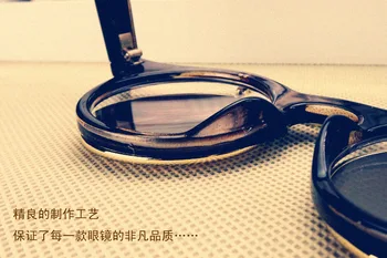 SU089-9535 steampunk слънчеви очила ретро стил флип кръгли двойно метал слънчеви очила с двойна леща реколта Uv400