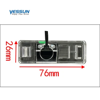 Yessun автоаксесоари за нощно виждане за задно виждане за кола обратно на резервната камера водоустойчива, за Citroen C8 MK2 2002~