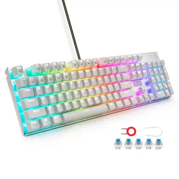 Z-88 RGB ръчна детска клавиатура алуминиеви ключове Outemu Anti-Ghosting Gamer клавиатура с произволна осветление