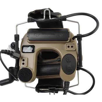 Z тактически Пелтор Comtac IV слушалки Softair включване на слушалки военни ушите Ztac Еърсофт слушалки Z038