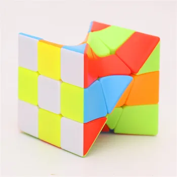 Zcube Twisted Skew Magic Cube Професионална Статия Играта Пораснали Деца, Образователни Играчки, Пъзели Кубчета Креативна Игра Подарък