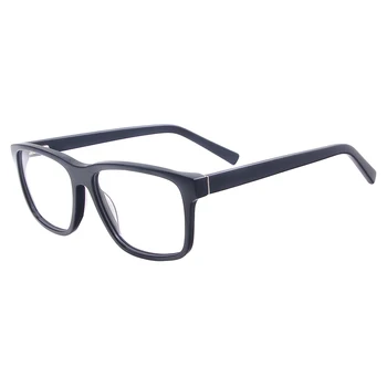 Ацетат квадратни очила мъжете и жените пълен ръб мода рецепта за очила, оптични лещи на слънчеви очила