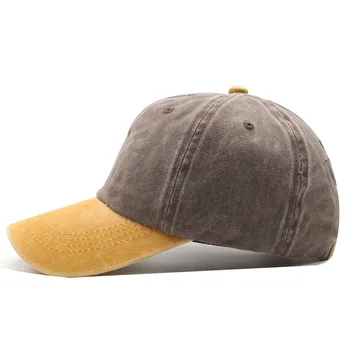 Бейзболна шапка за жени възстановяване на предишното положение Caps Men Casquette Bone Hats For Men Solid Vintage Fashion Plain Плосък Washed Blank Cotton Шапка