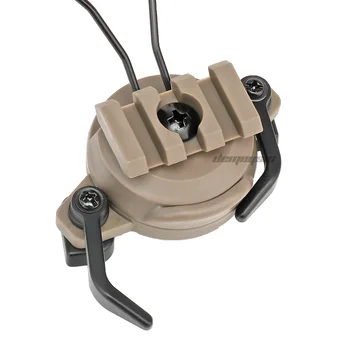 Бърз каска рельсовый адаптер набор от военен тактически притежателя слушалки лов, стрелба с каска Рельсовая окачване аксесоари
