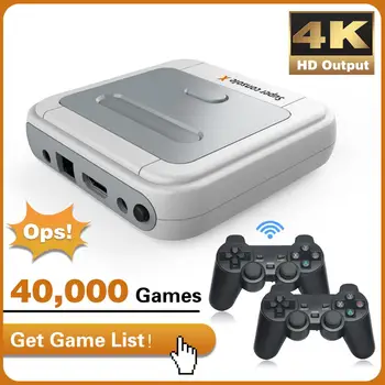 Видеоигровая конзола Arcade Kids Retro Game Emulator Console Pre-install 40000 Games HD, 4K, HDMI Output X-Pro TV/игрова конзола
