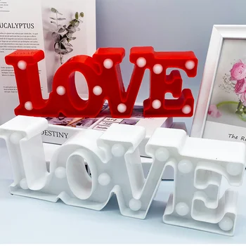Ден на свети Валентин LED Night Light 3D Love Heart сватбена украса предложение на ръката и сърцето юбилейна подарък за Свети Валентин подаръци за мъже