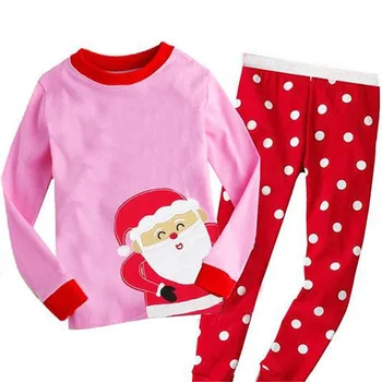 Деца Момичета Коледна Пижама Комплект Baby Girls Clothing Set 2-7 Години, Деца, Момчета Пижами, Детски Пижами Пижами Костюм За Момче