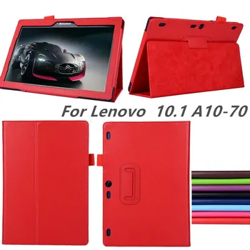За lenovo Tab2 A10-70 A10-70F/L A10 30 x30f smart case Флип leathercover за lenovo tab 2 A10-70L A10 tablet 10.1 