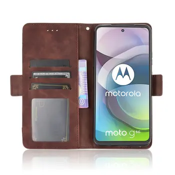 За Motorola Moto G 5G 2020 флип калъф подвижна слот за карти с памет, кожа Capa за Motorola G 5G Case Plus One 5G Ace Портфейла устойчив на удари