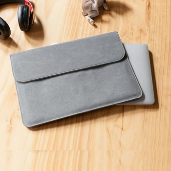 Изкуствена кожа 11 12 13.3 15 16 ръкав чанта за лаптоп с блок захранване за HP Xiaomi Mi Air на Apple Macbook Pro 13 Case водоустойчив капак