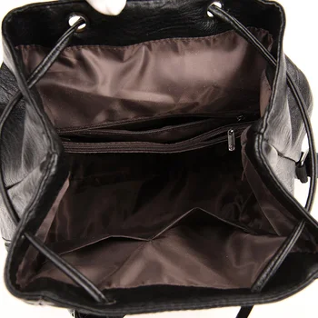 Изкуствена кожа раници високо качество дамски модни чанти за рамо с голям капацитет за пътуване раница за пътуване ученически чанти