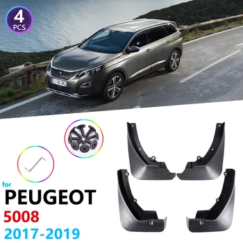 Калници за Peugeot 5008 2017 2018 2019 автоаксесоари крило калници гвардия калници калници 2 ри 2 ри поколение 4 бр отпред отзад