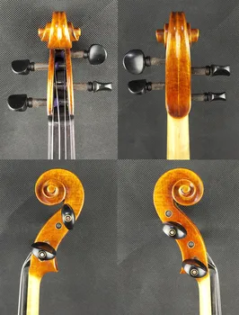 Майсторски Ниво! 1-Штучная Облегалка! Копие на магистър-цигулка Антониуса Страда Виотти 1709 г. размер 4/4, с Европейски дърво