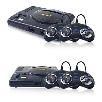 Мини-Sega Genesis Game Console System 168 по 1 игрова конзола в кутия с контролер + ac адаптер родово