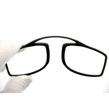 Мини очила за четене мъжете скоба за носа мода високо качество на пластмасата на лупа, пресбиопия очила Дамски черен с корпус 1.0 2.0 2.5